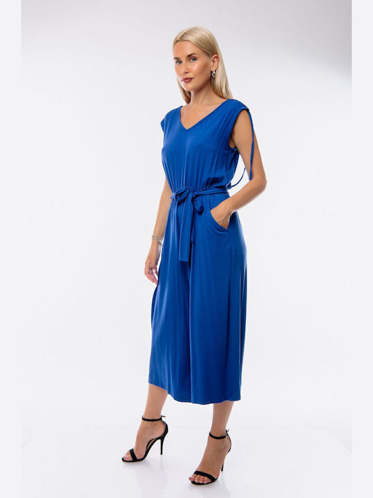 De Damă Salopetă Blue royal blue