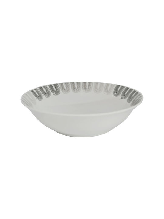 Ankor Porcelain Salad Bowl Gray