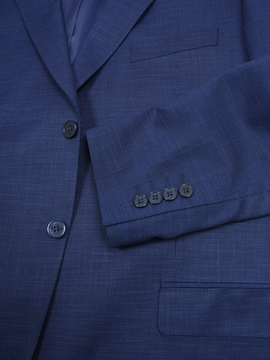 Herrenanzug mit Weste Blue