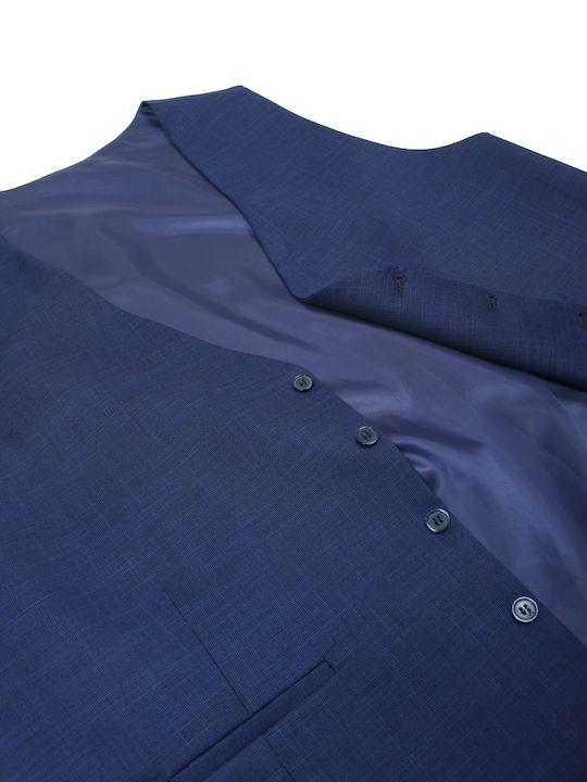 Herrenanzug mit Weste Blue
