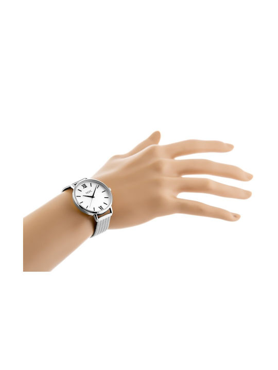 Pacific Uhr mit Silber Metallarmband