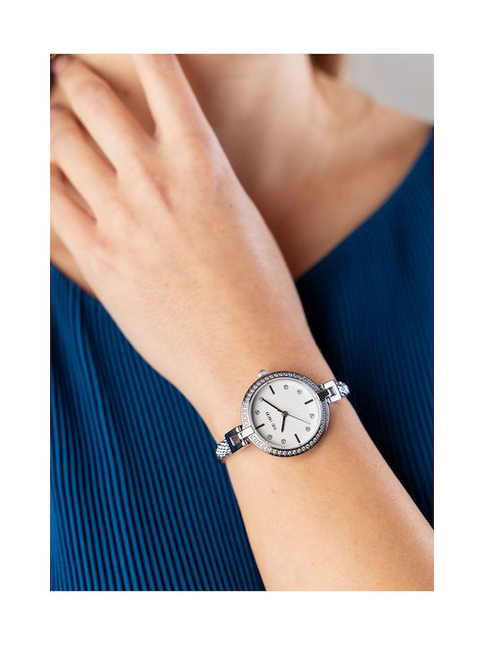 Paul Lorens Дамски Часовник 32mm Кварцов със Сребрист Метална Верижка