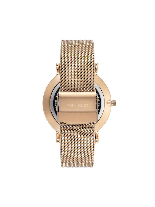 Women's Watch 40mm Battery with Gold Metal Strap