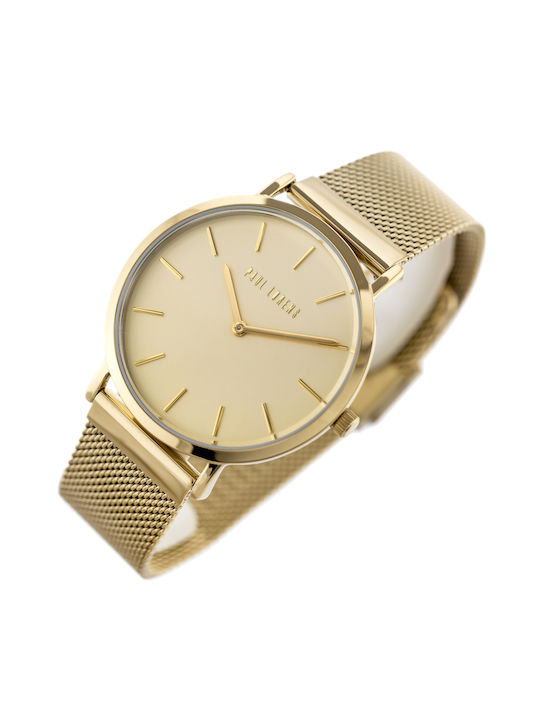 Paul Lorens Women's Watch with Gold Metal Bracelet