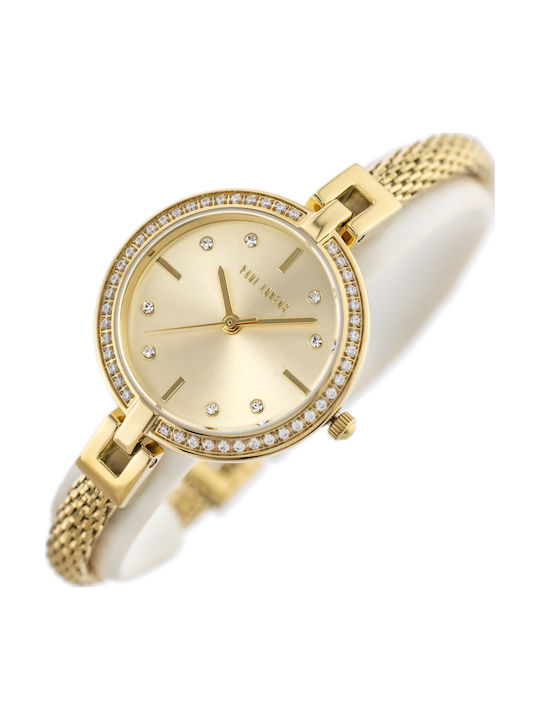 Paul Lorens Women's Watch with Gold Metal Bracelet