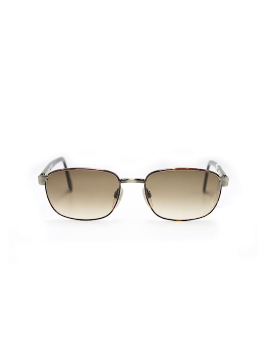 Valentino Sunglasses with Gold Tartaruga Metal Frame and Brown Gradient Lens VBS4681328