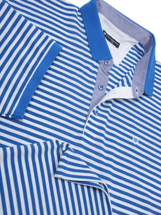 Polo Short Sleeve Blouse Blue