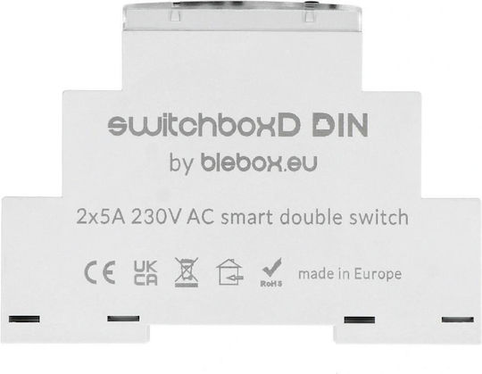 Blebox Comutator De Șină WiFi 230V