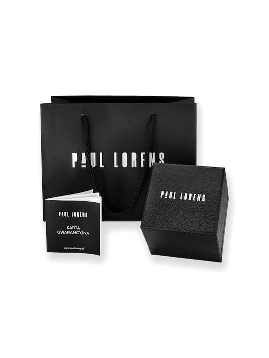 Paul Lorens Ceas Baterie cu Argintiu Brățară metalică