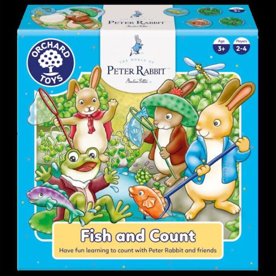 Επιτραπέζιο Παιχνίδι Fish and Count Peter Rabbit για 2-4 Παίκτες 3+ Ετών (EN) Orchard