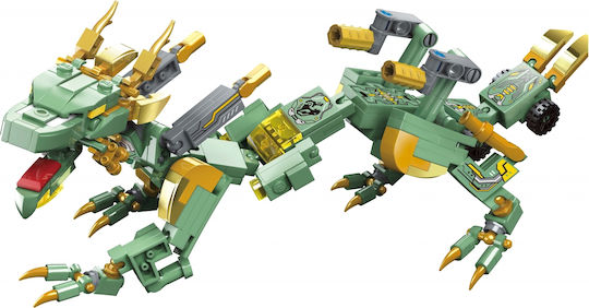 Qman Τουβλάκια Mechanical Beasts, The Thunderlord, Notosaurus για 6+ Ετών