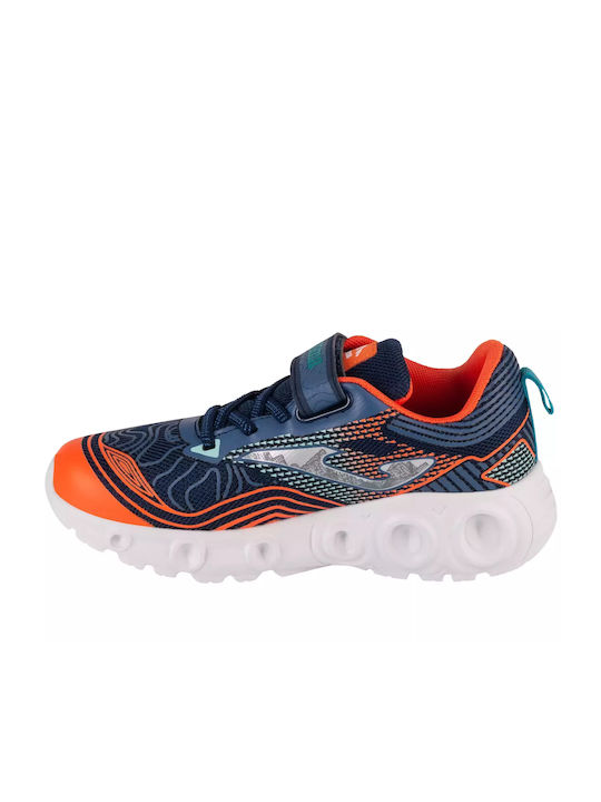 Joma Αθλητικά Παιδικά Παπούτσια Running Rase Jr Navy Μπλε