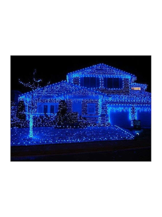 858 Λαμπάκια LED 30μ. Μπλε σε Σειρά