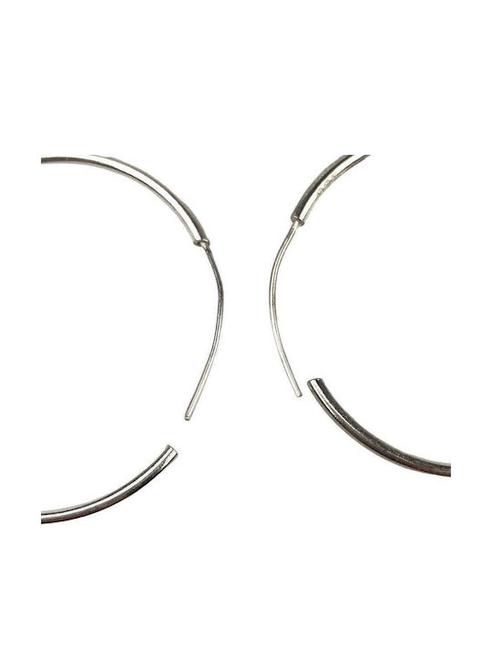 925 Sterling Silver Hoop Earrings 18 Mm
