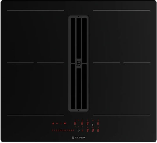 Faber Galileo Slim A600 Induction Cooktop Autonomous with Hood 60x52εκ.