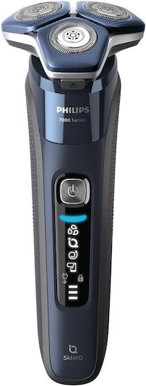 Philips Series 7000 S7885/50 Περιστρεφόμενη Ξυριστική Μηχανή Προσώπου Επαναφορτιζόμενη