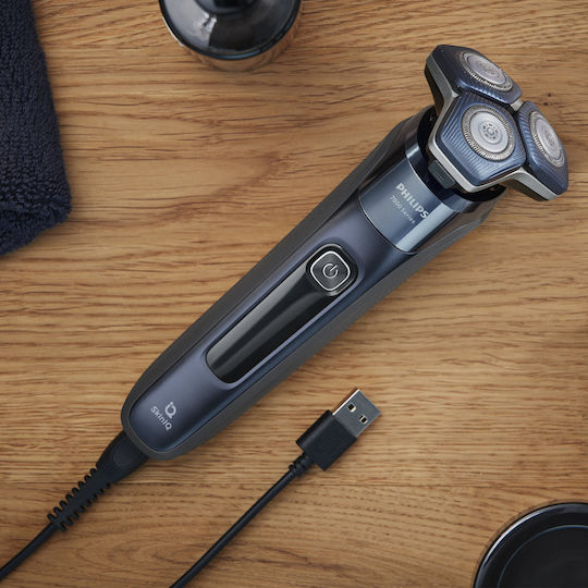 Philips Series 7000 S7885/50 Περιστρεφόμενη Ξυριστική Μηχανή Προσώπου Επαναφορτιζόμενη