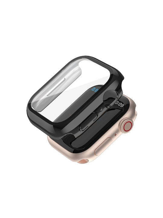 Plastic Case in Silver color for Apple Watch Series 9 / 8 / 7 41mm