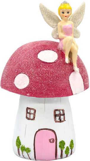 Christening Favor with Piggy Bank Tinkerbell money box 12x8cm