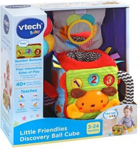 Vtech Μπάλα Interactive Cube με Μουσική και Ήχους για 3+ Μηνών