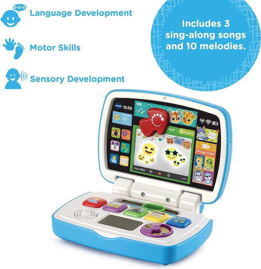Vtech Βρεφικό Laptop-Tablet Interactive Toy Educational με Μουσική για 12+ Μηνών