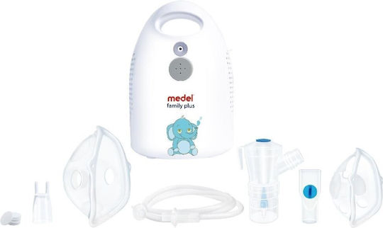 Medel Family Plus Elephant 8 Ml Min Pneumatic Nebulizer Inhaler
