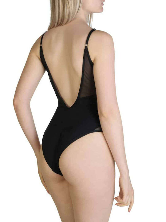 Karl Lagerfeld One-Piece Swimsuit Black