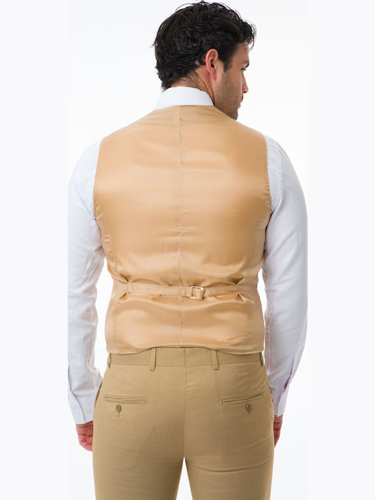 Men's Vest Beige