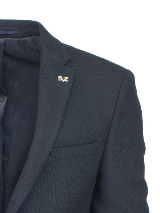 Men's Suit Jacket Slim Fit Blue