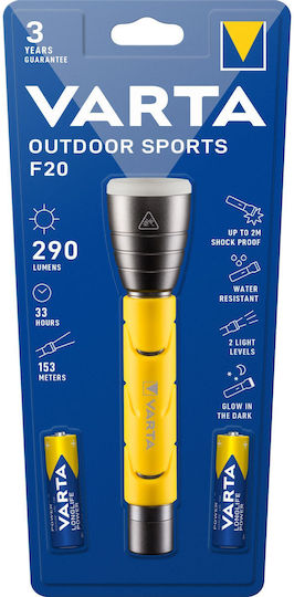 Varta Φακός LED με Μέγιστη Φωτεινότητα 235lm