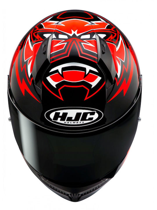 HJC C10 Diablo Mask MC1 Κράνος Μηχανής Full Face ECE 22.06