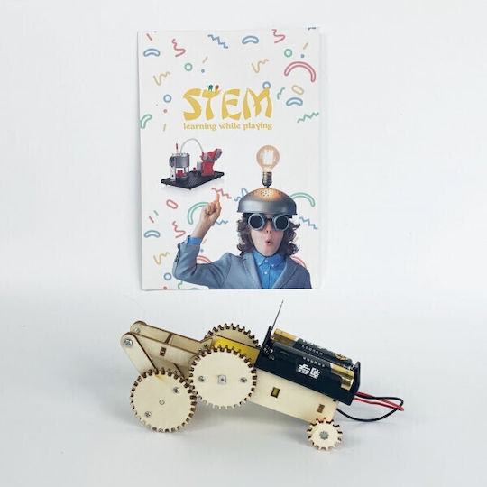 NGS Holz-Bauspielzeug Auto-Engineering-Kit Electric Gear