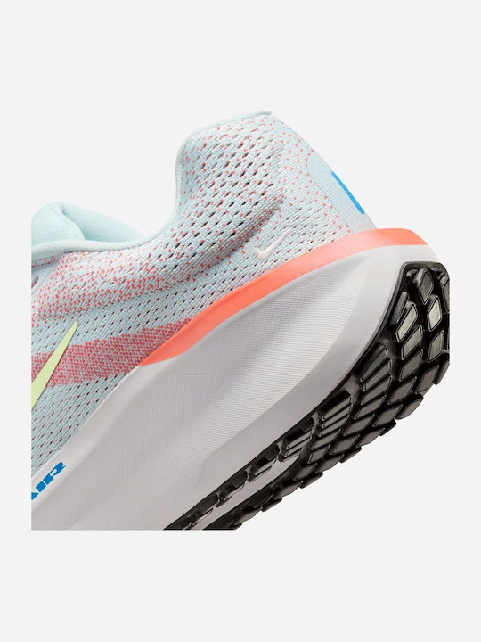 Winflo 11 Sport Shoes Running Glacier Blue / Bright Crimson / Sail / Barely Volt