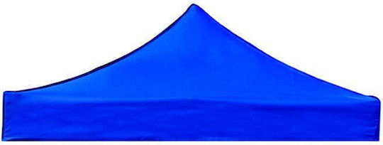 Pavillonabdeckung Blau mit PVC-Beschichtung 3x6m