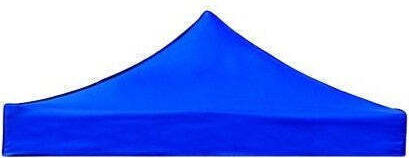 Pavillonabdeckung Blau mit PVC-Beschichtung 3x6m