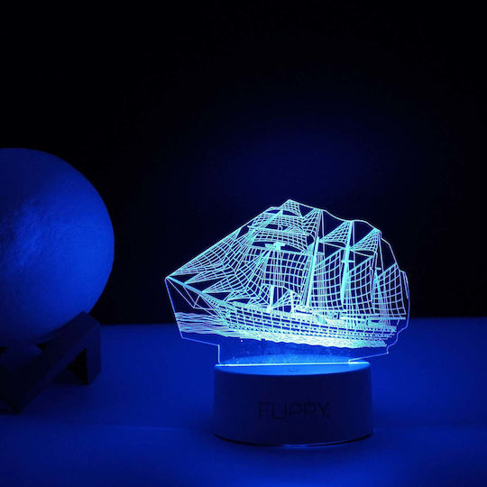 Lustră Decorativă Iluzie 3D Multicolor