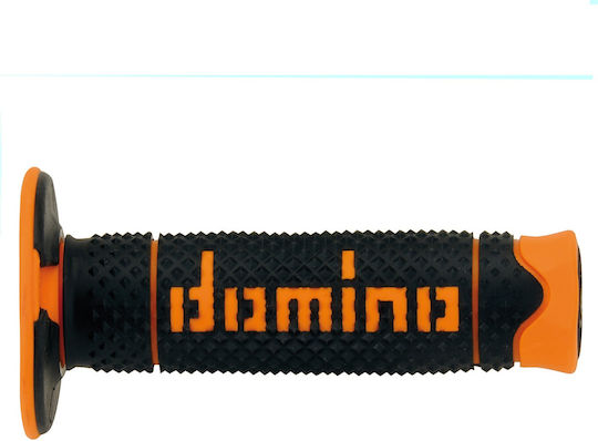 Domino Motorcycle Handlebars in Orange color