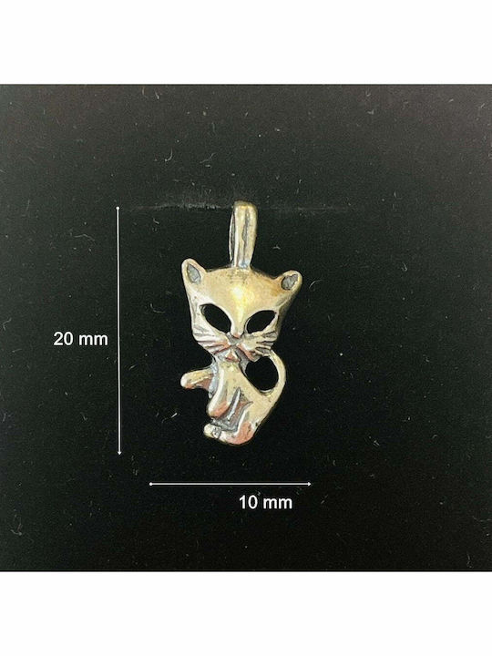Pandantiv din argint 925 model pisică Jolie argint 20 x 10 mm 1,3 g Pandantiv din argint 925 model pisică Jolie argint 20 x 10 mm 1,3 g