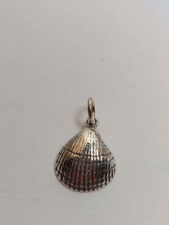 Pendant Jolie Silver Silver 925 Large Shell Model 1.7 G 1.6 X 1.3 Cm