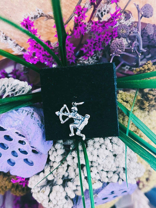 925 Silver Pendant Jolie Silver Sagittarius Zodiac 23 x 16 mm 1.1 g