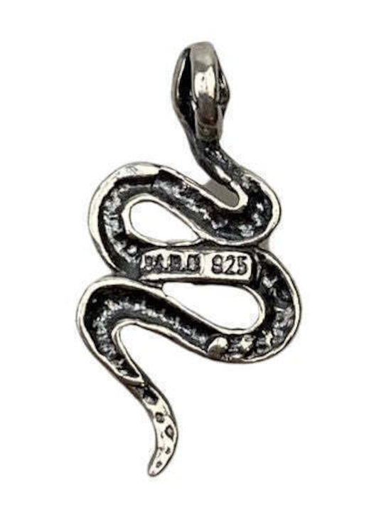 Charm Φίδι από Ασήμι