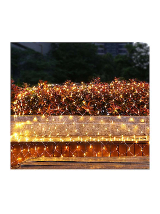 320 Lichterketten LED 6m. x 100cm Warmes Weiß Typ Netz 1Stück