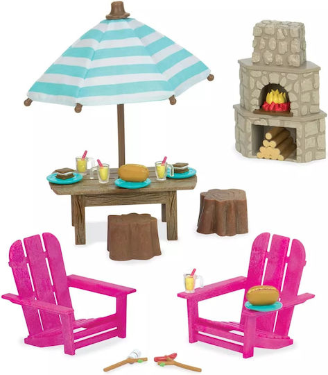 Li'l Woodzeez Miniaturspielzeug Backyard Bbq
