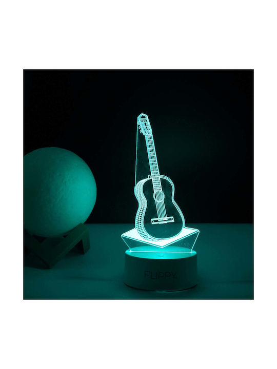 Lustră Decorativă Iluzie 3D Alb