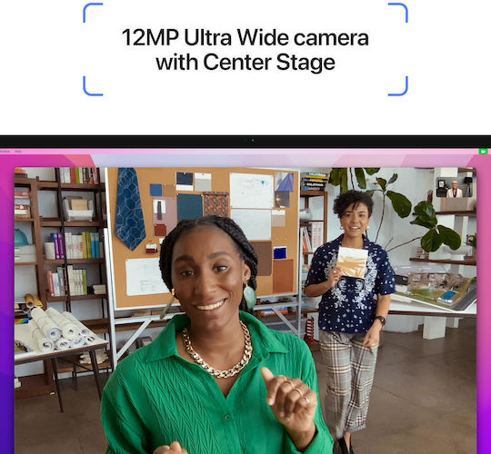 Apple Studio Display (2022) Монитор 27" 5120x2880 Бял Стандартно Стъкло Адаптер За VESA Монтаж (Без Стойка)