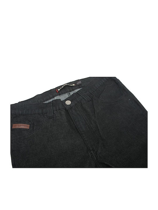 Stefansxxl Men's Trousers Elastic Black