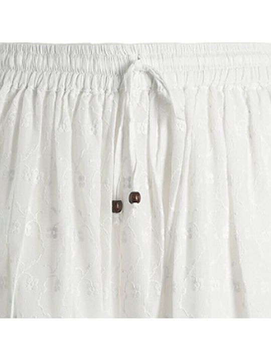 Ble Resort Collection Women's Skirt Beachwear White