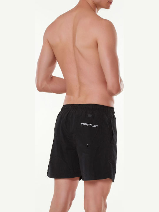 Apple Men's Swim Shorts Short Solid Color Plus Sizes Blue