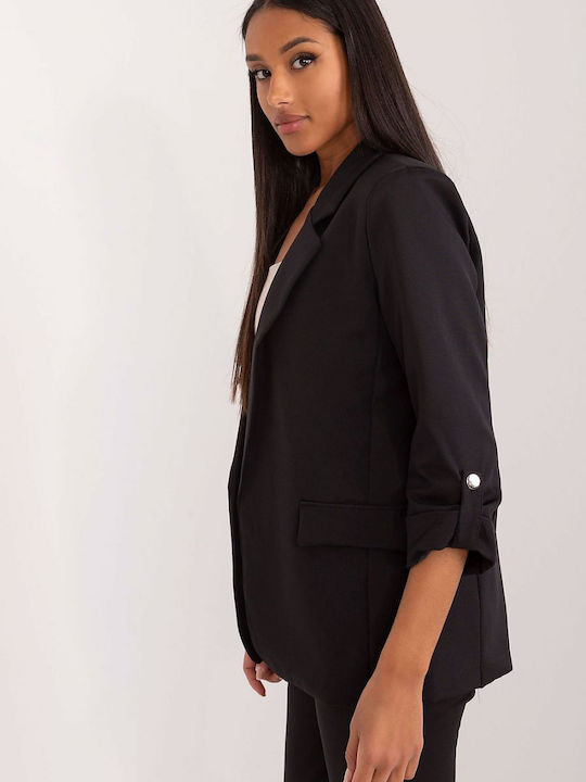 Och Bella Damen Blazer BLACK