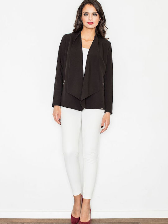 Figl Damen Blazer Schwarz